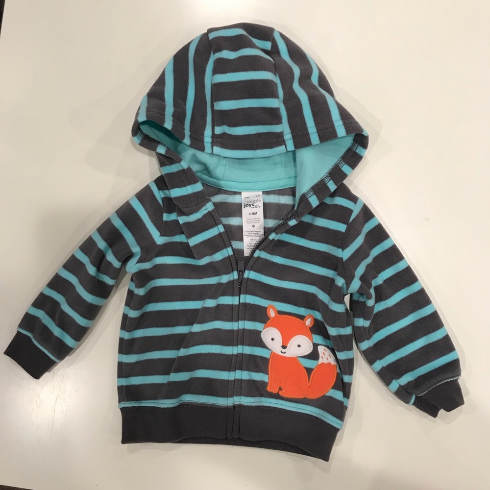 Carter’s Fleecy Fox Hoodie 🦊